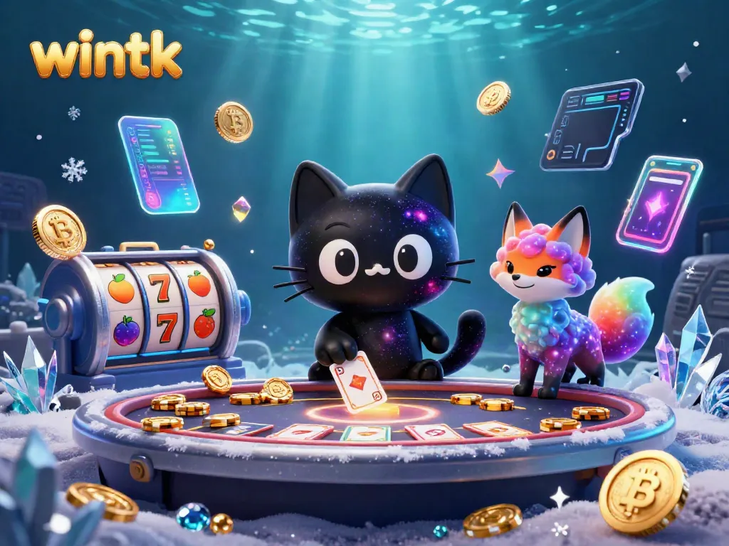 Engage with the exciting wintk casino experience featuring vibrant slot reels and a dynamic cosmic theme.