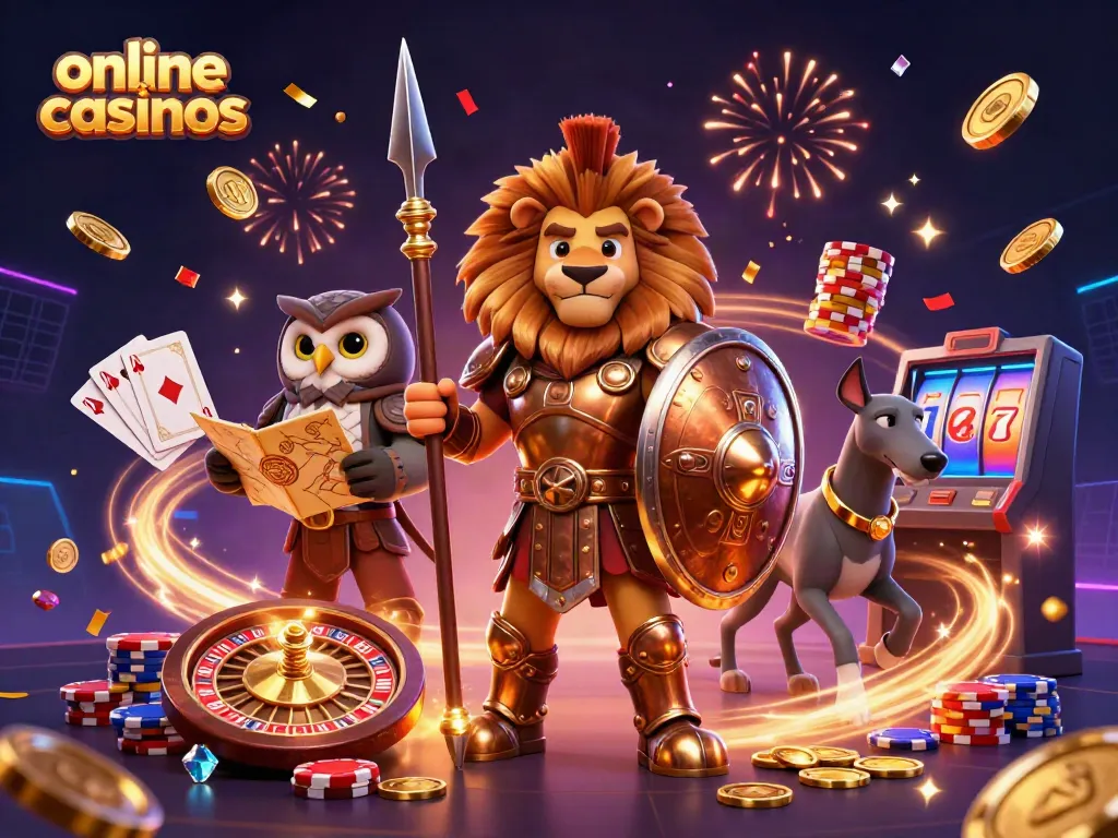 Engage with thrilling online casinos featuring dynamic characters and game elements.