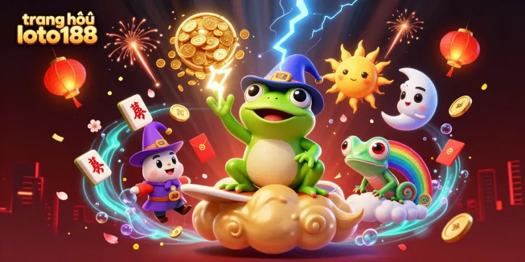 Engage with vibrant casino magic at trang chủ loto188, featuring a whimsical scene of golden coins and dynamic characters.