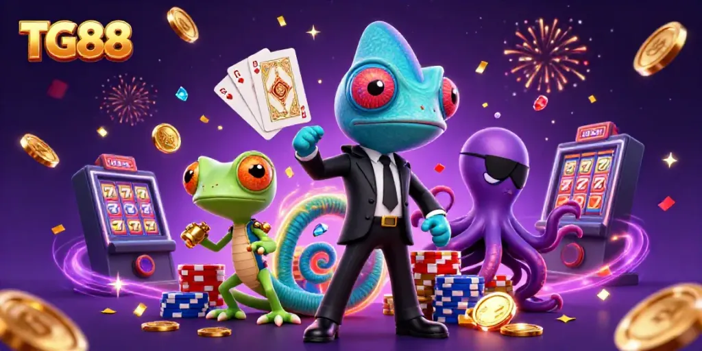 Win exciting games at TG88 with captivating characters and dynamic casino elements!