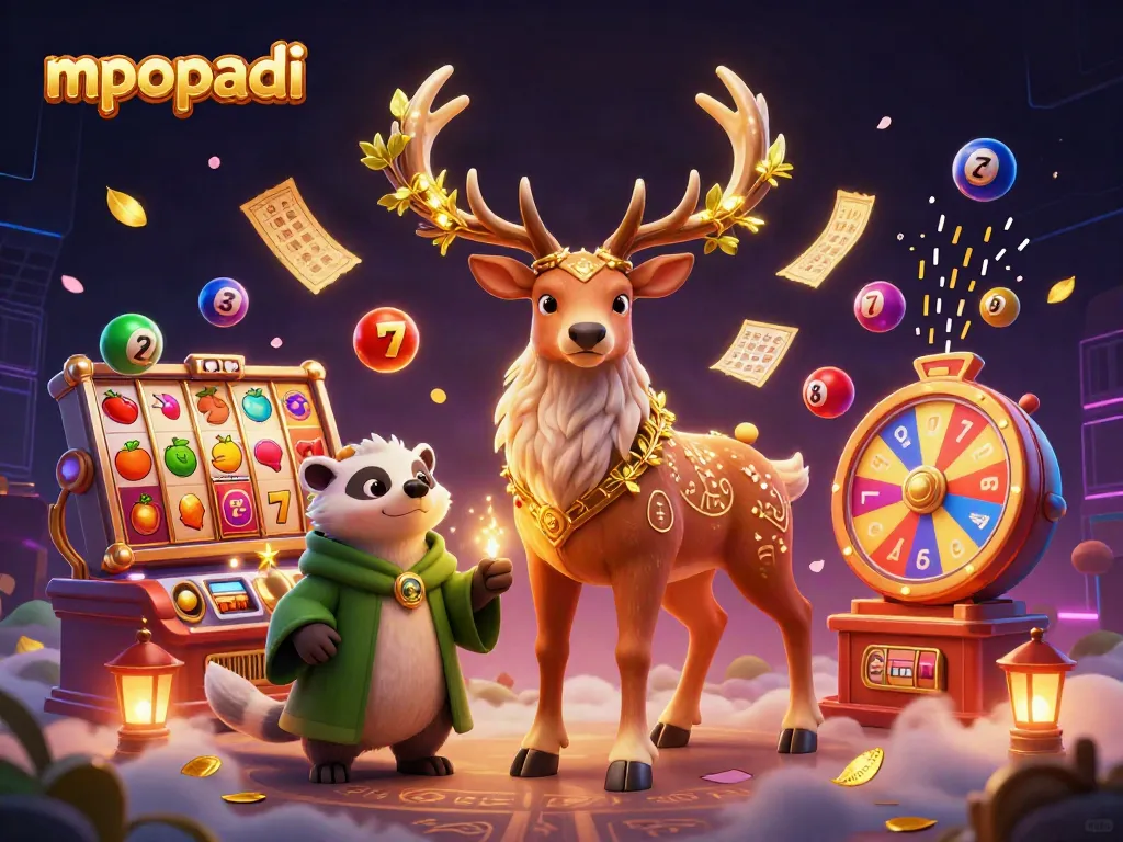 Engage with MPOPADI: dynamic slot gameplay experience featuring vibrant symbols and iconic characters.